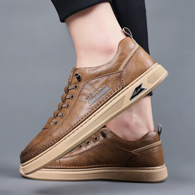 Santini Authentic Leather Sneakers