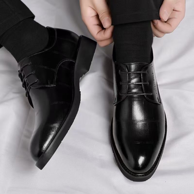 Santoro Premium Leather Dress Shoes