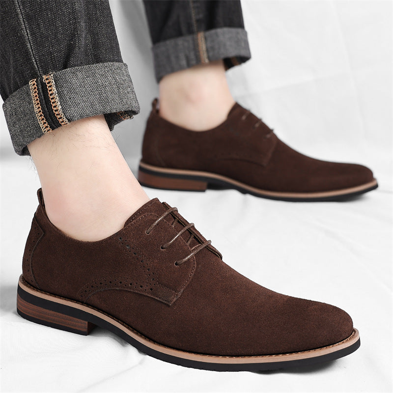Elegant Suede Dress Shoes