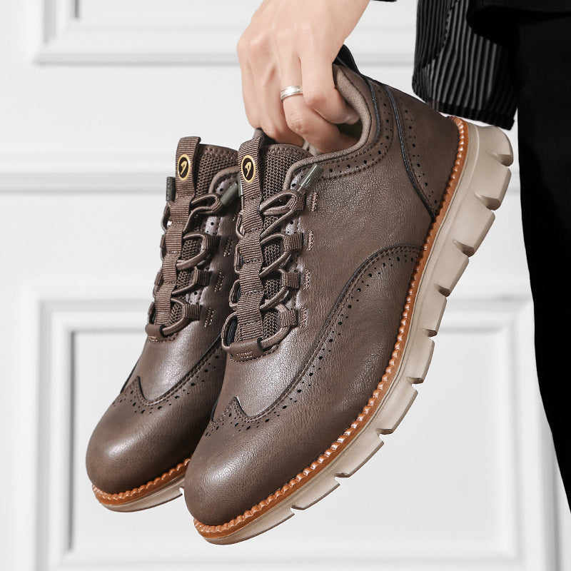 Authentic Carlo Leather Sneakers