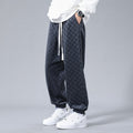 Andre Checkered Corduroy Joggers