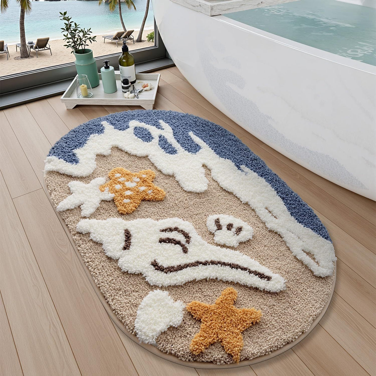Seaside Escape Area Rug