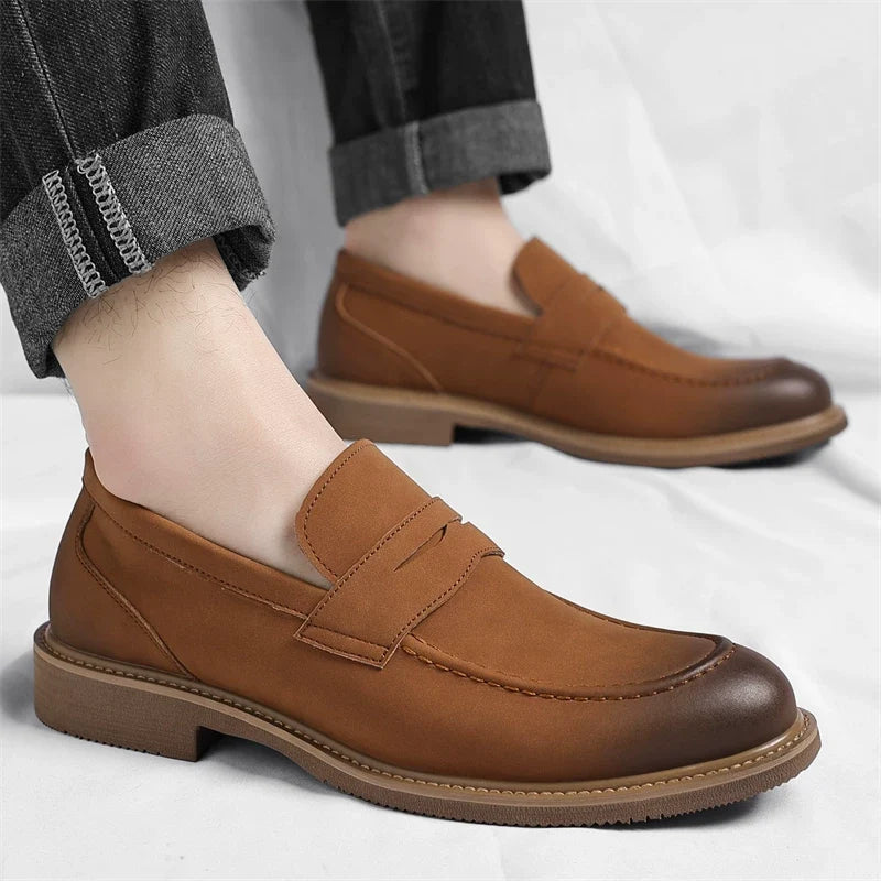 Firenze Italian Penny Loafer Shoes