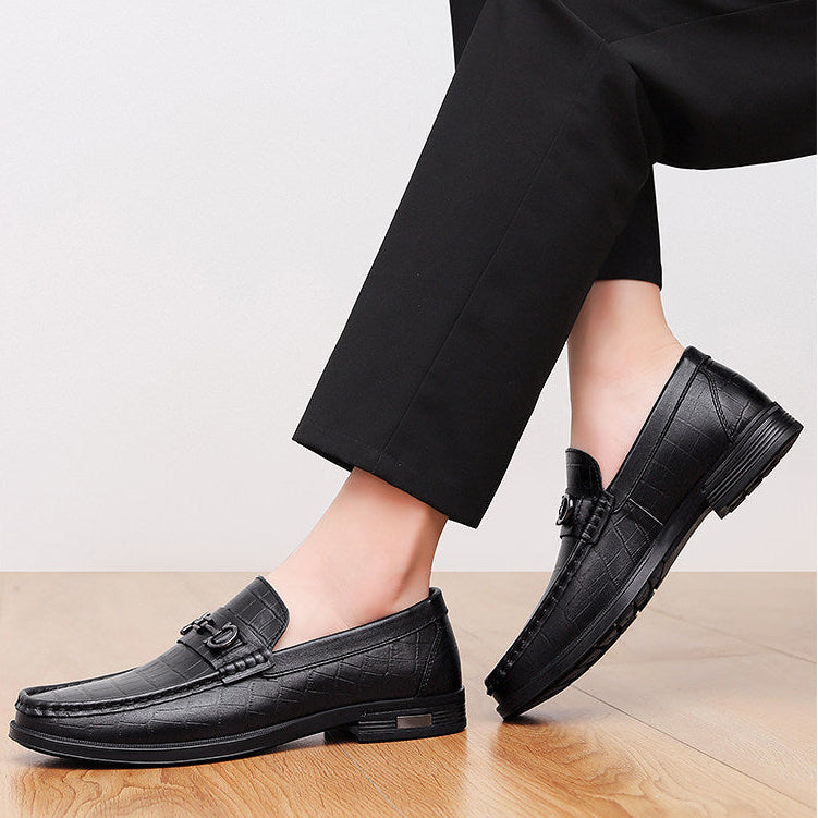 Roberto Premium Italian Leather Slip-On Shoes