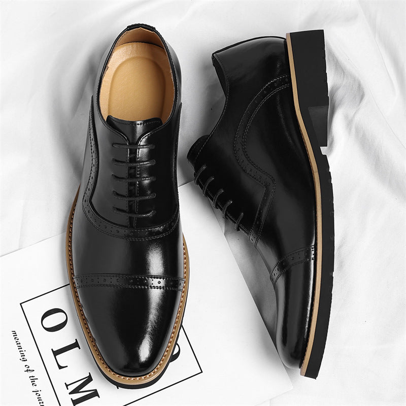 Marco Genuine Leather Dress Shoes