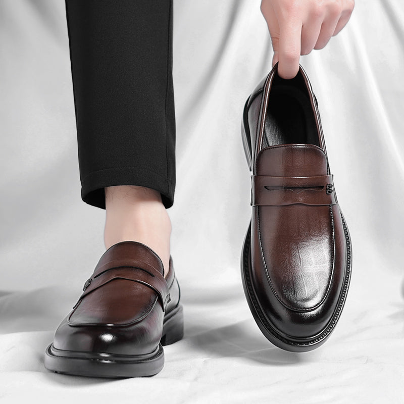 Renato Italian Penny Loafers for Men