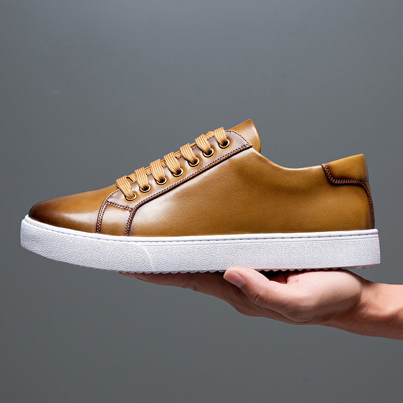 Italian Luxury Leather Sneakers