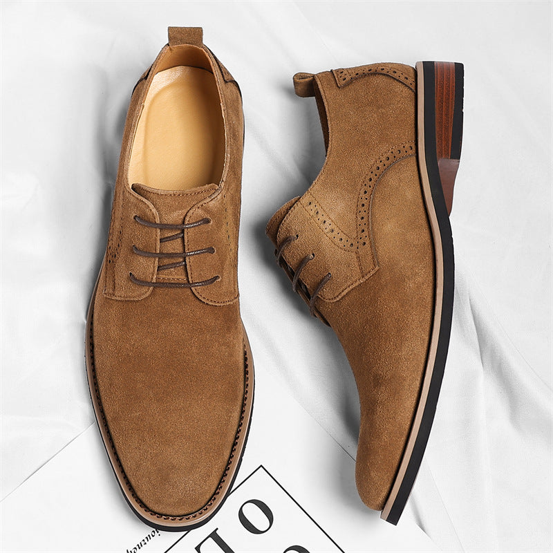 Elegant Suede Dress Shoes