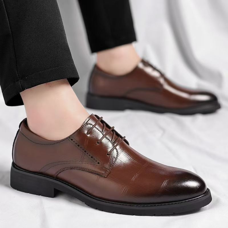 Santoro Premium Leather Dress Shoes