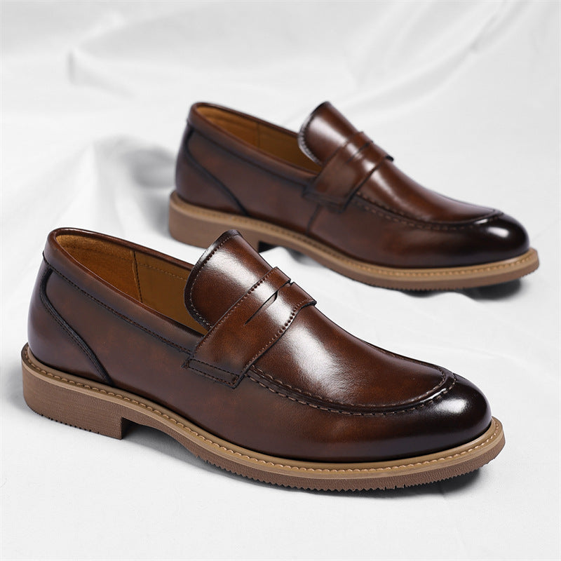Italian Vento Penny Loafers