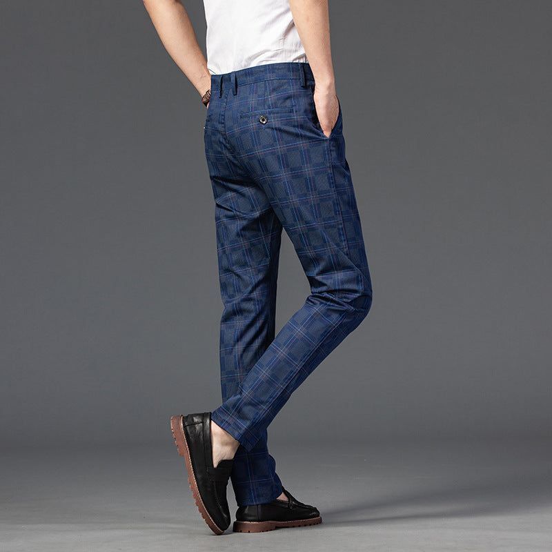 Sebastien Plaid Trousers