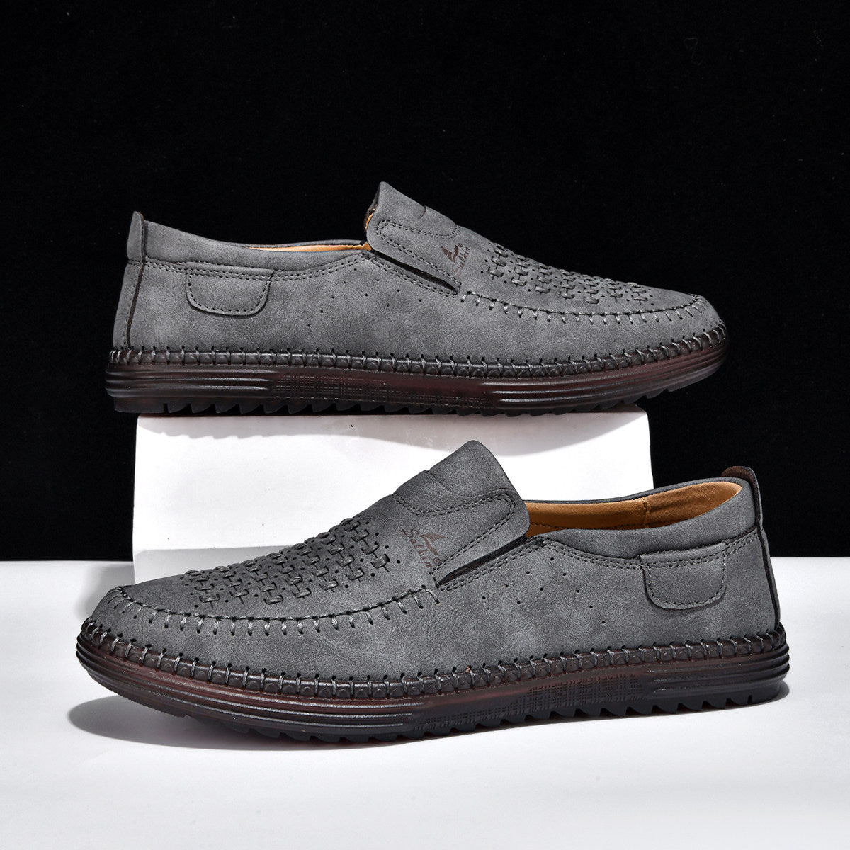 Authentic Leather Loafers by Porter
