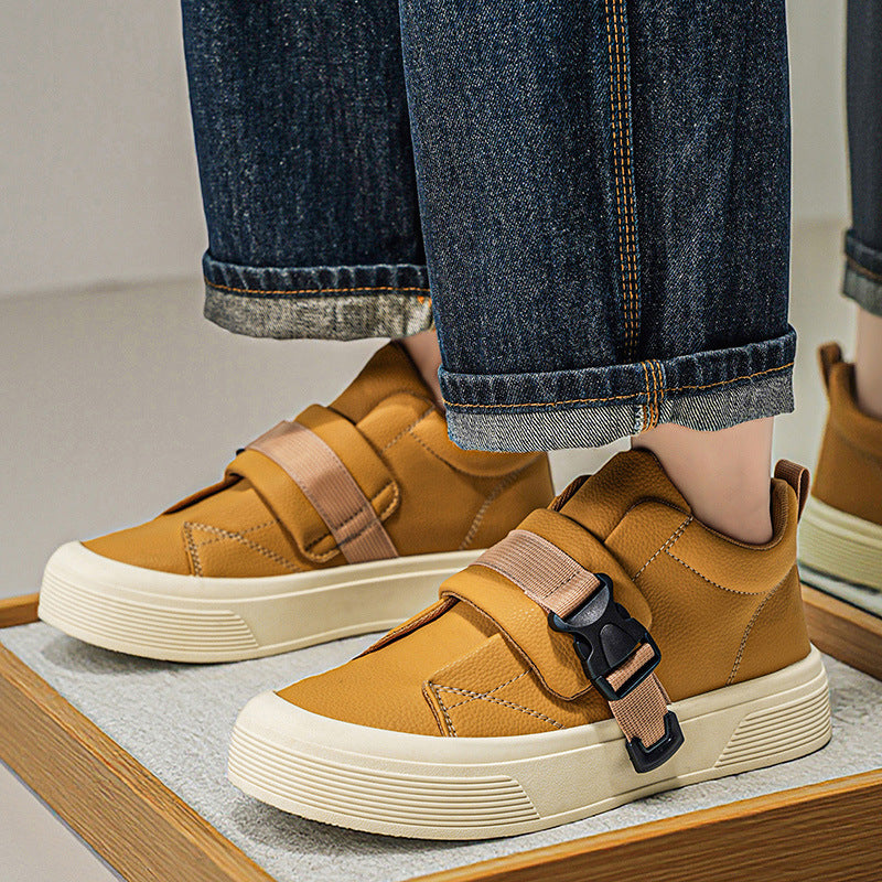Orbit Leather Athletic Shoes
