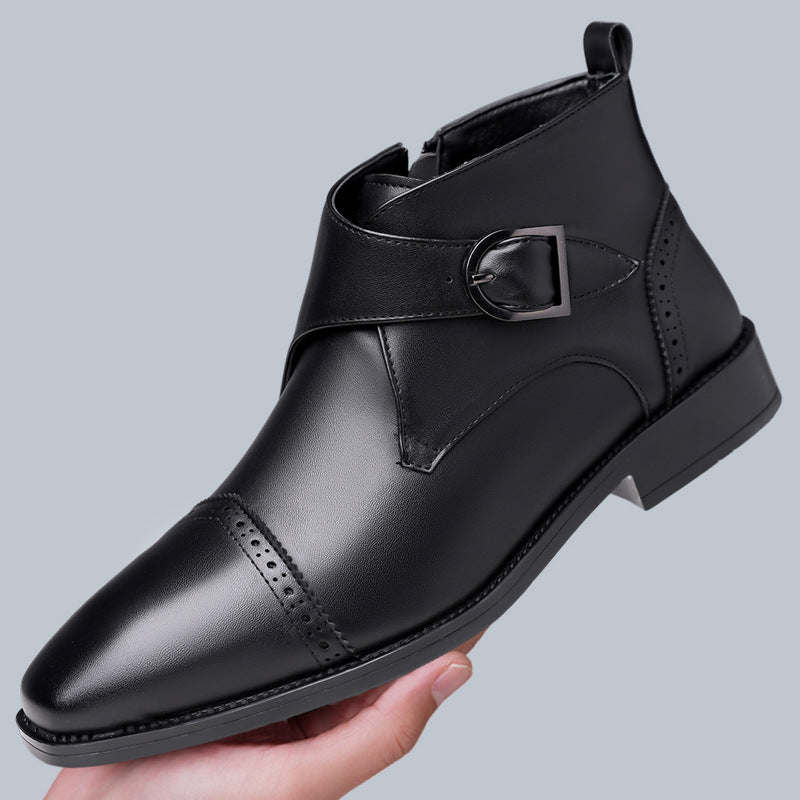 Marcello Genuine Leather Ankle Boots