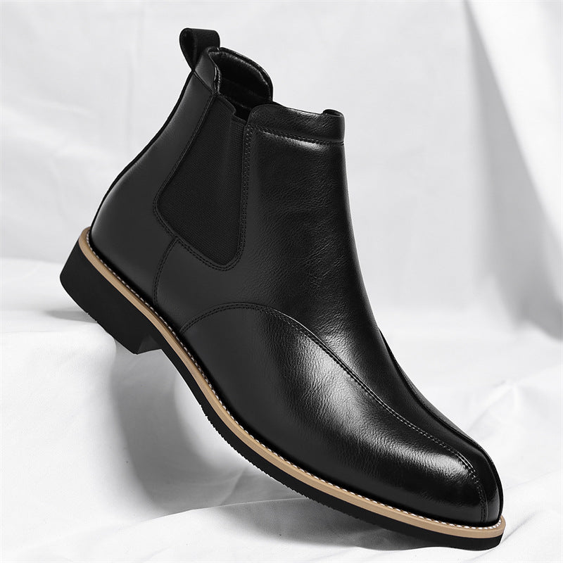 Marcello Leather Ankle Boots