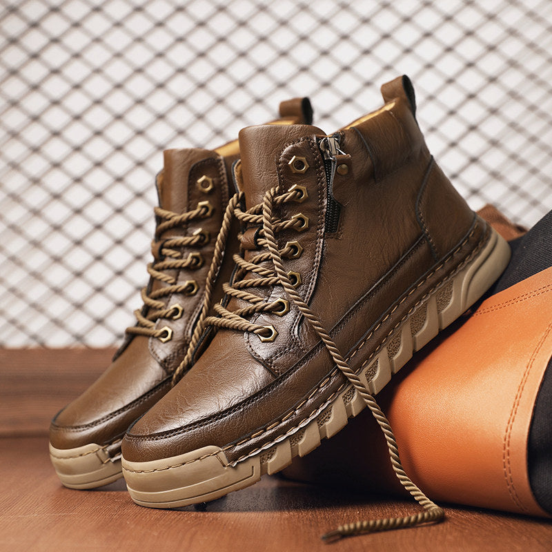 Henley Genuine Leather Footwear