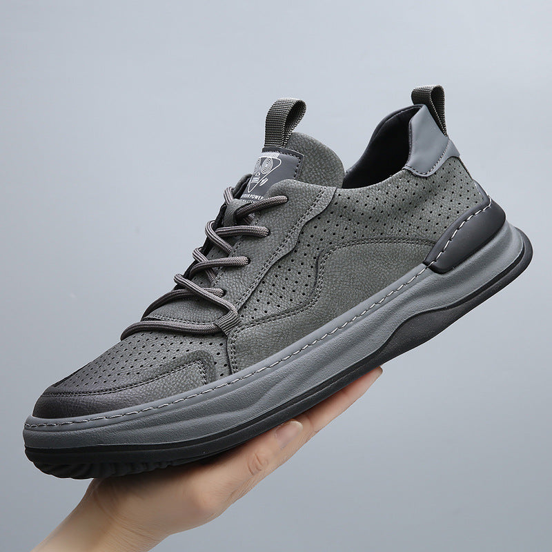 Italian Leather Sneakers by Carlo