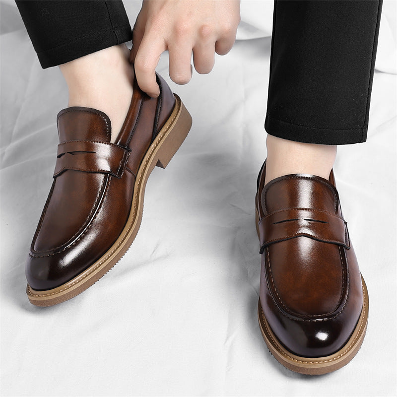 Italian Vento Penny Loafers