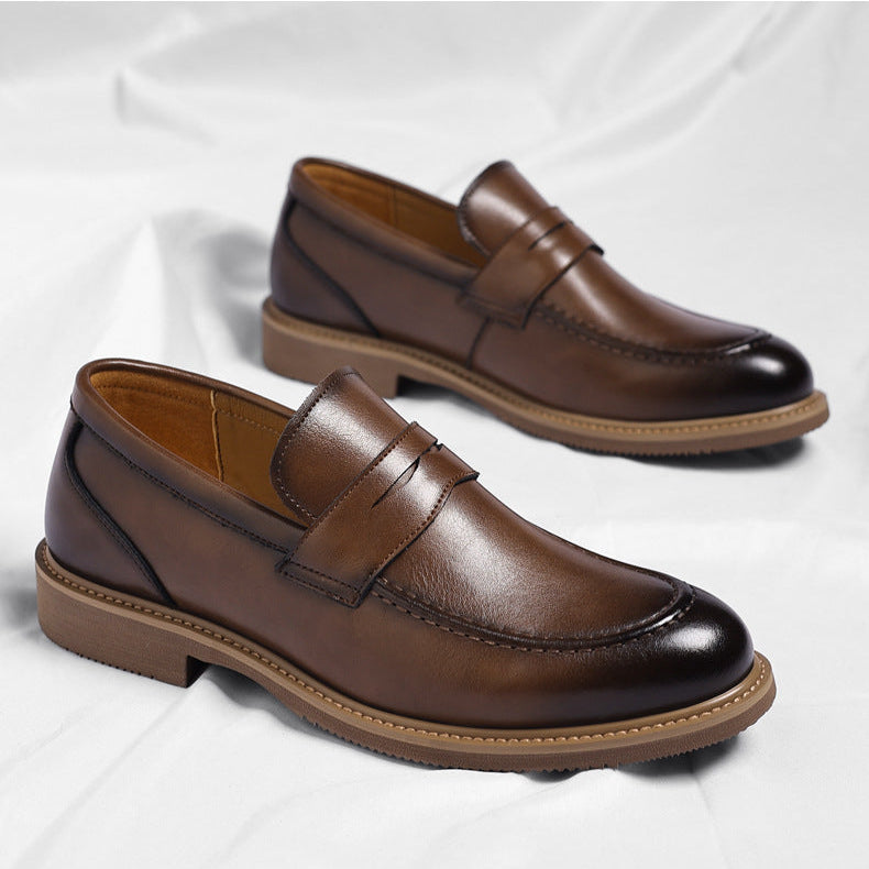 Italian Vento Penny Loafers