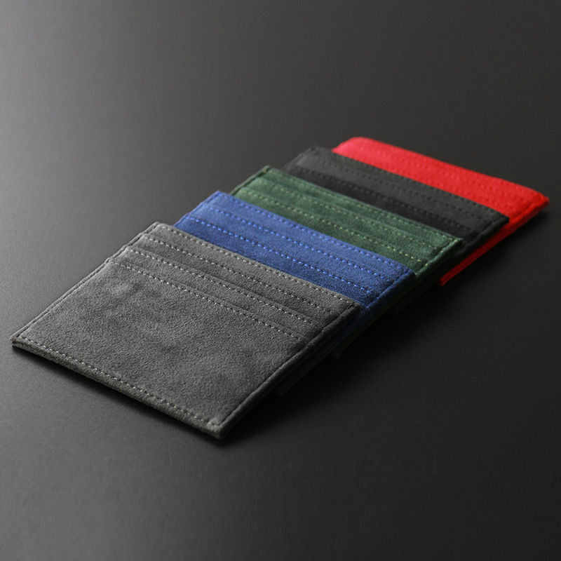 Cavallo Italian Alcantara Leather Wallet