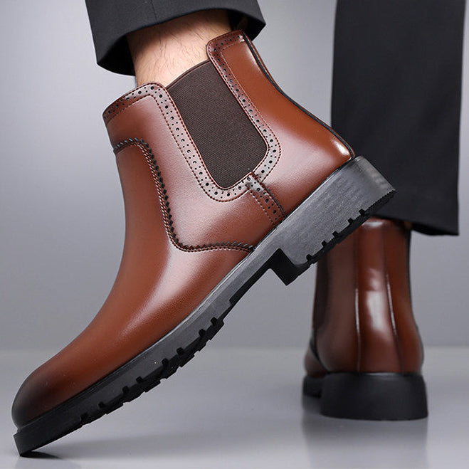 Durham Leather Ankle Boots
