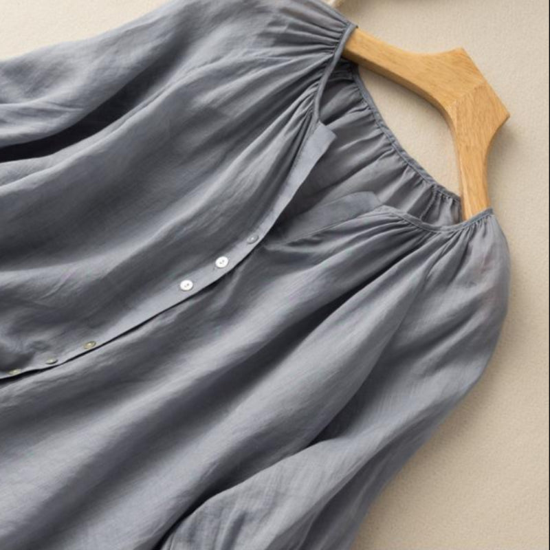 Camille Linen Top