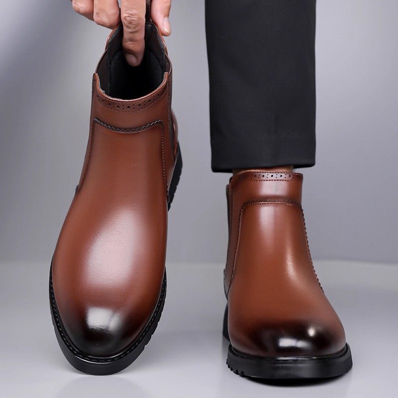 Durham Leather Ankle Boots