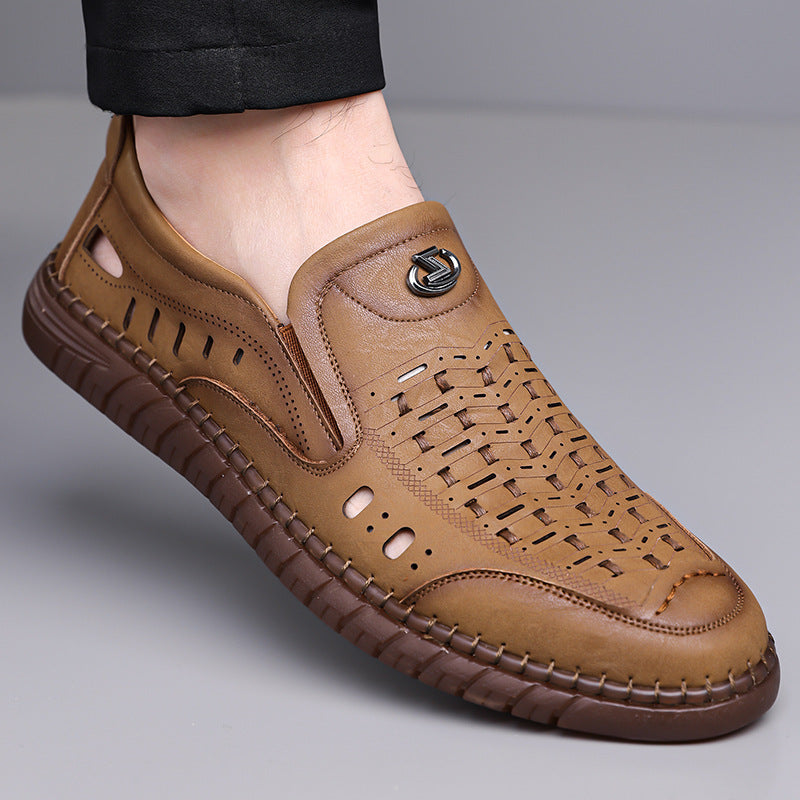 Authentic Leather Carver Footwear