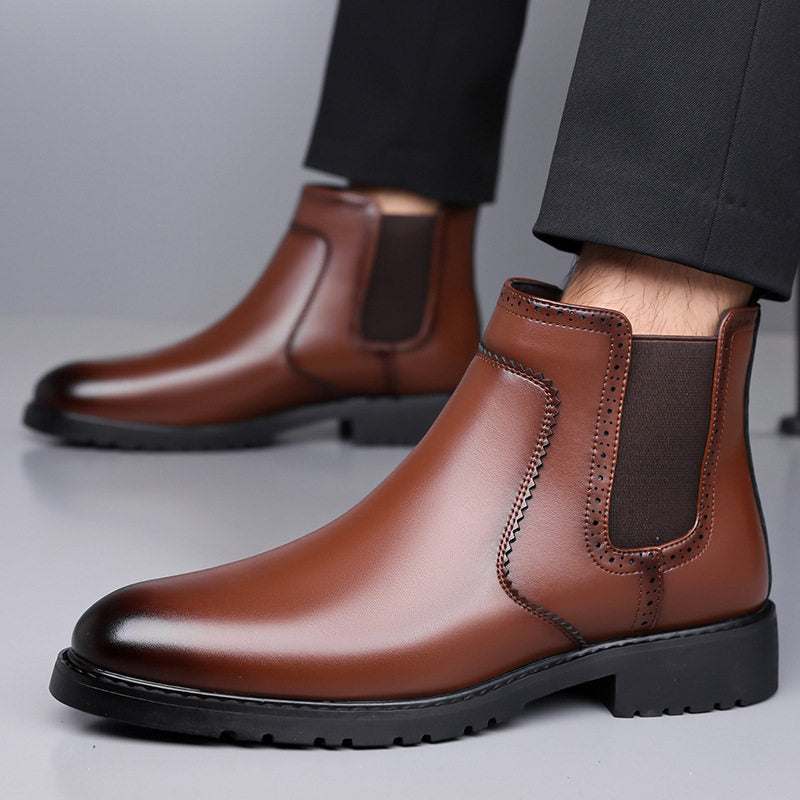Durham Leather Ankle Boots