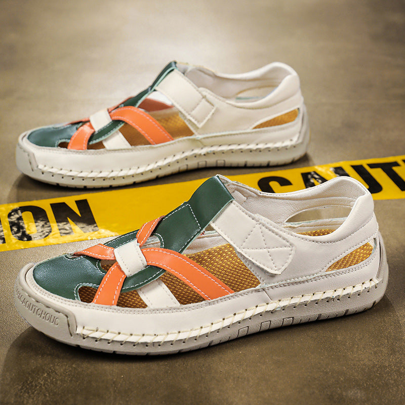 Desert Oasis Leather Sandals