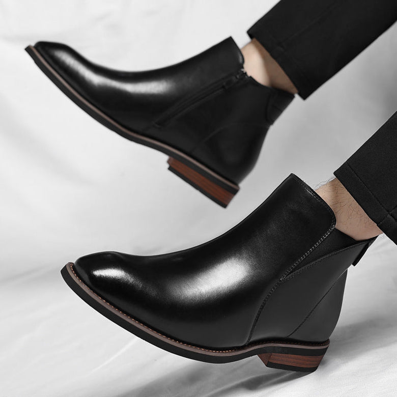 Cristiano Leather Ankle Boots