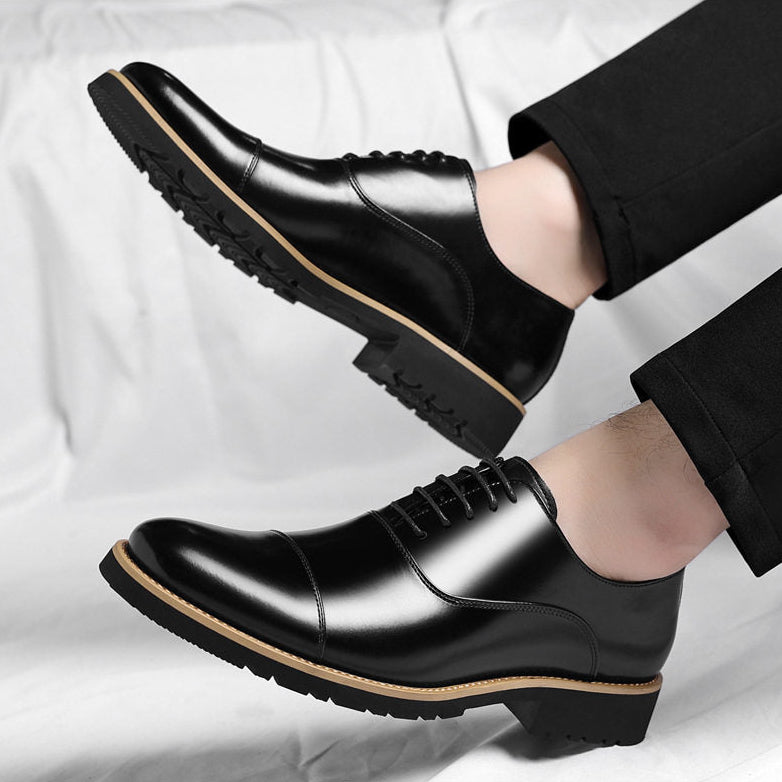 Luciano Genuine Leather Dress Shoes