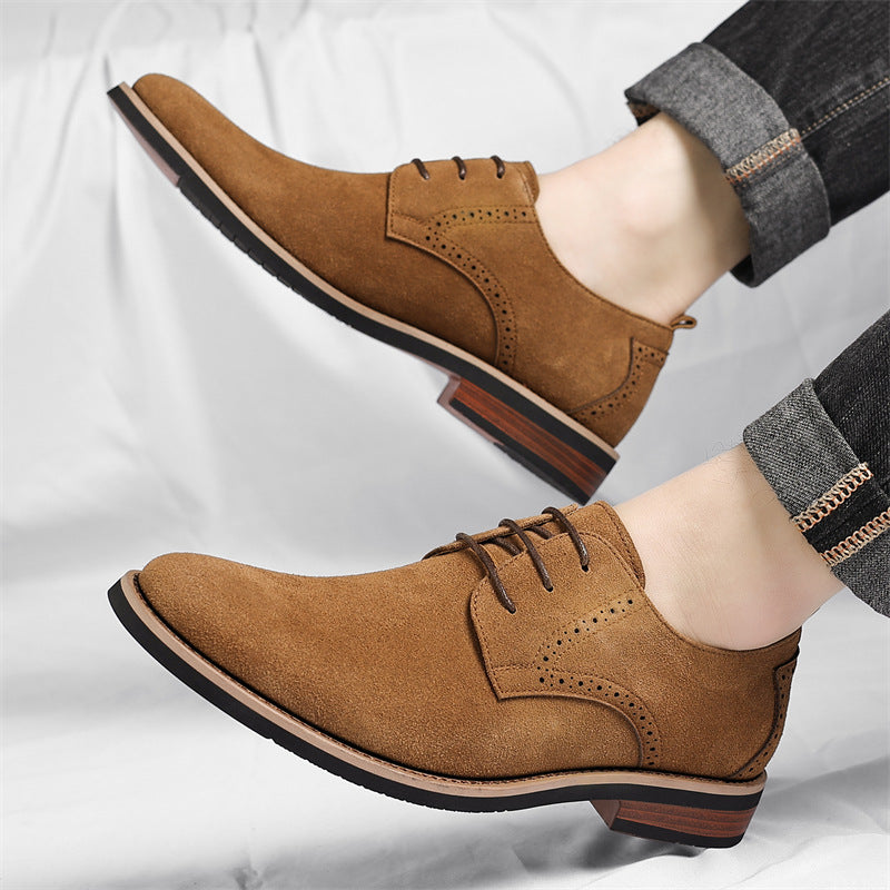 Elegant Suede Dress Shoes