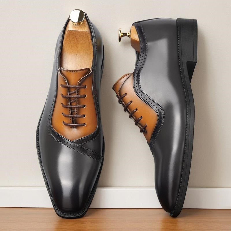 Marcello Genuine Leather Dress Shoes