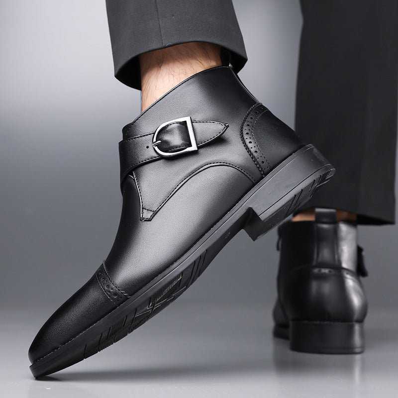 Marcello Genuine Leather Ankle Boots