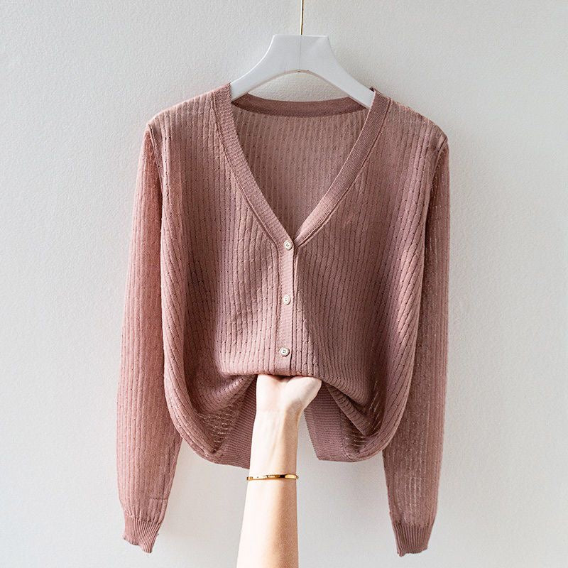 Silk Luna Cardigan