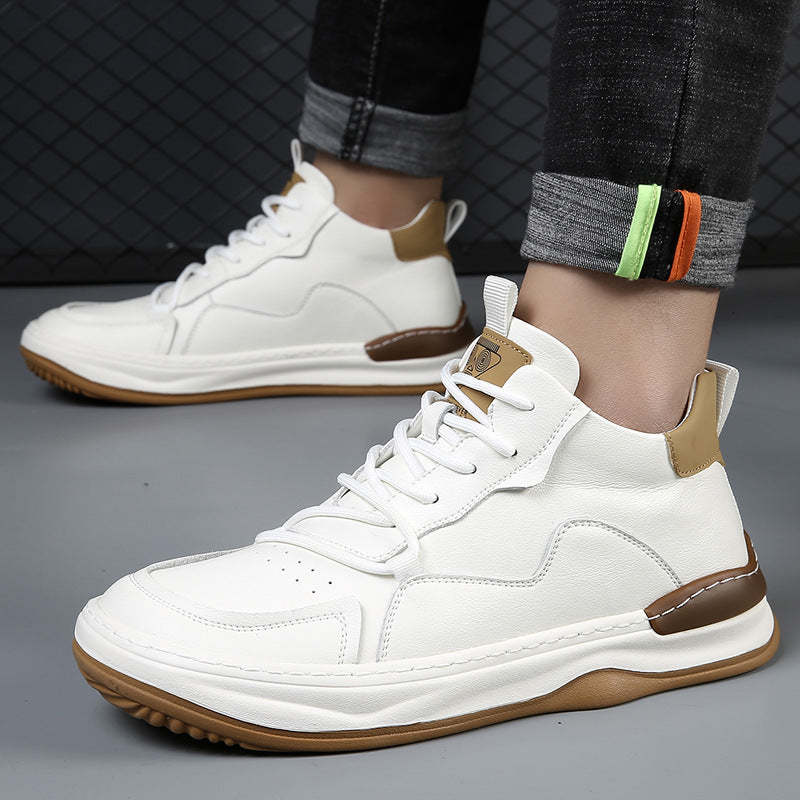 Authentic Italian Leather Sneakers by Ravello