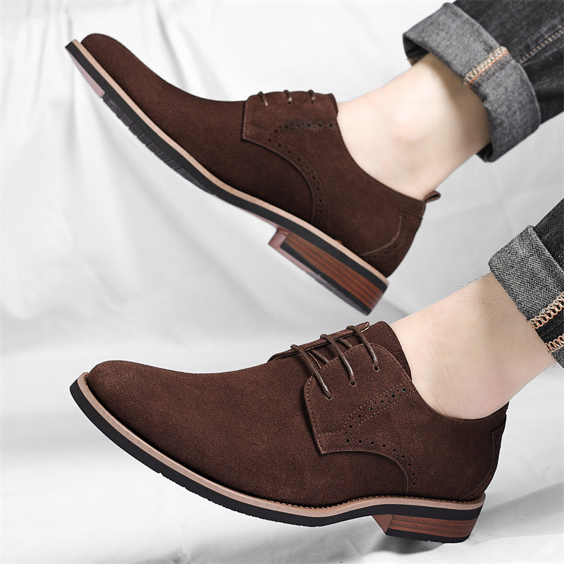 Elegant Suede Dress Shoes