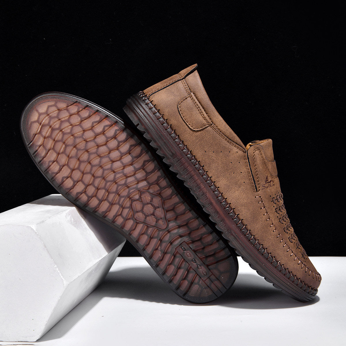Authentic Leather Loafers by Porter