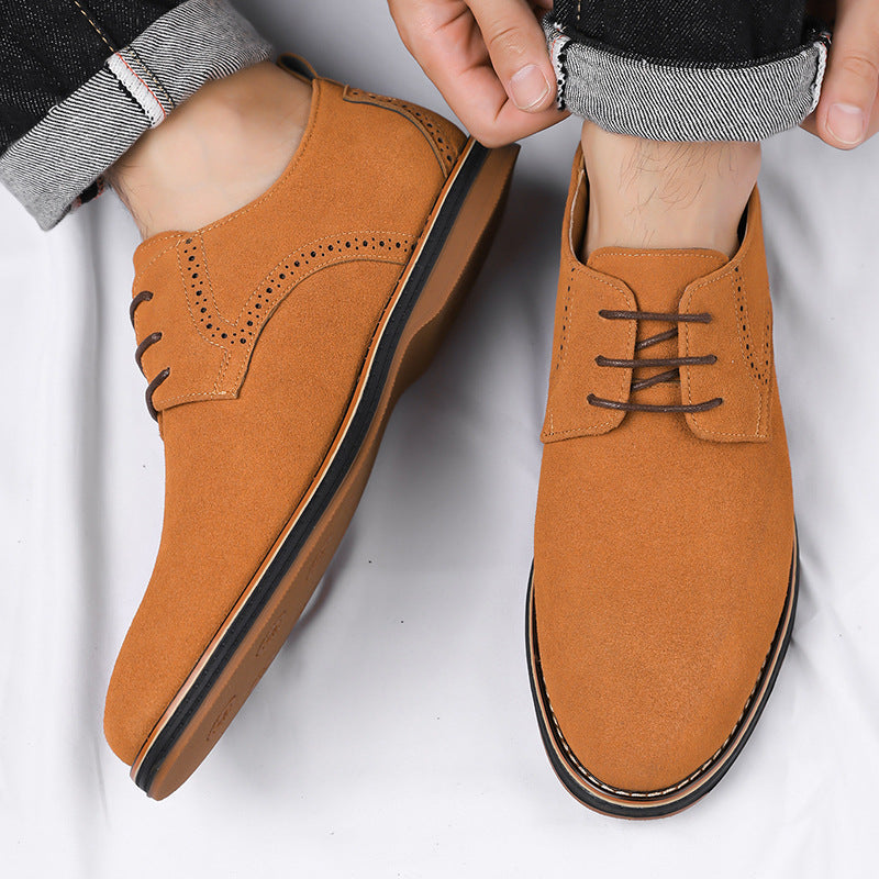 Suede Dress Shoes in Regency Style