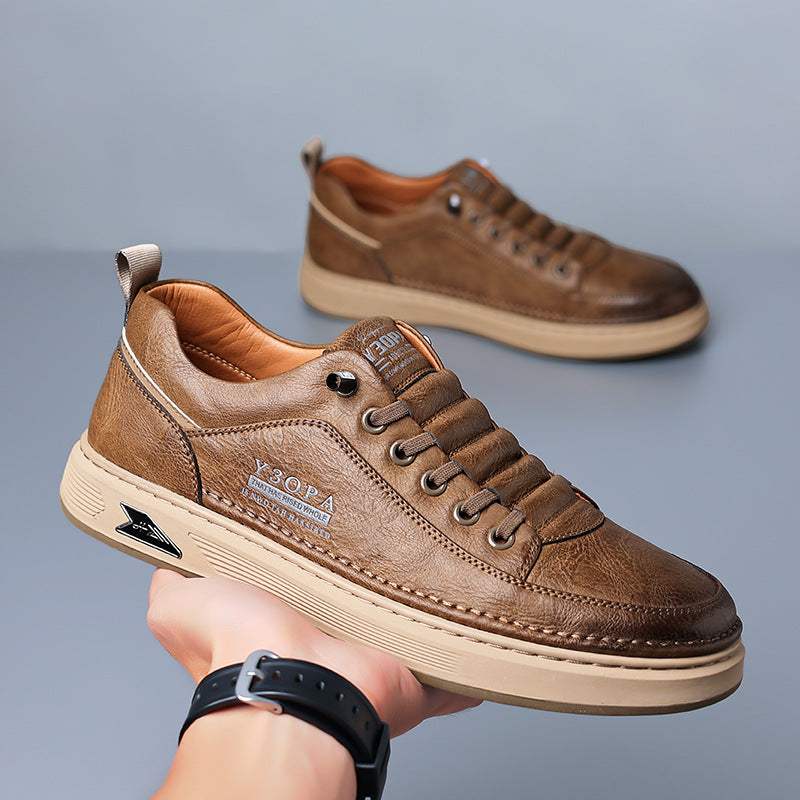 Santini Authentic Leather Sneakers