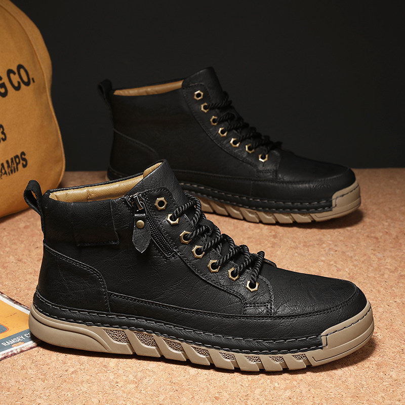 Henley Genuine Leather Footwear
