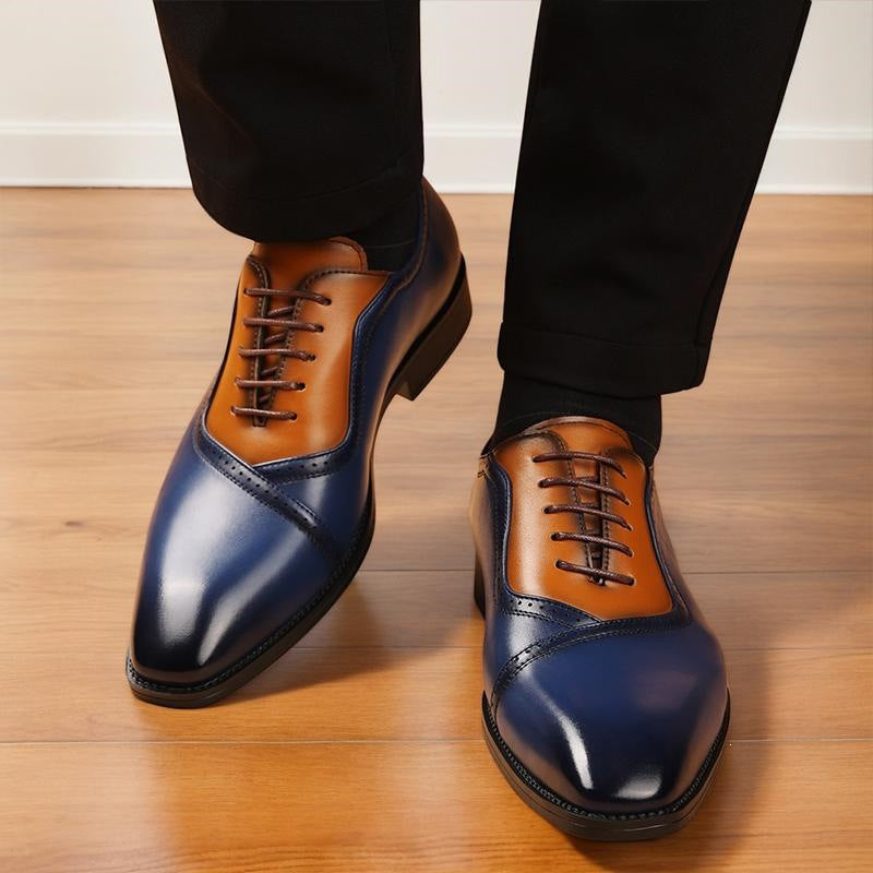Marcello Genuine Leather Dress Shoes