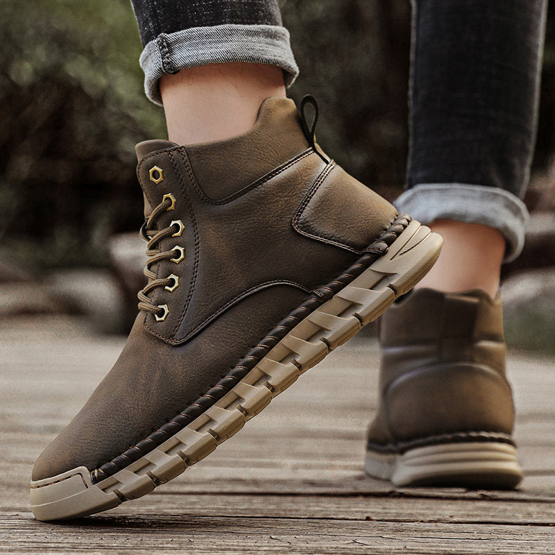 Bristol Genuine Leather Ankle Boots