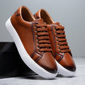 Italian Luxury Leather Sneakers