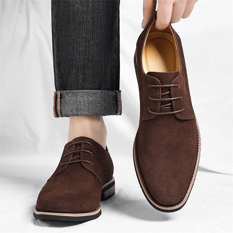 Elegant Suede Dress Shoes