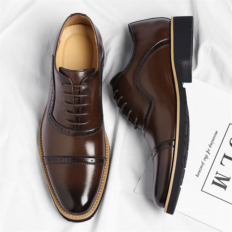 Marco Genuine Leather Dress Shoes