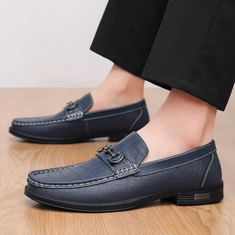 Roberto Premium Italian Leather Slip-On Shoes