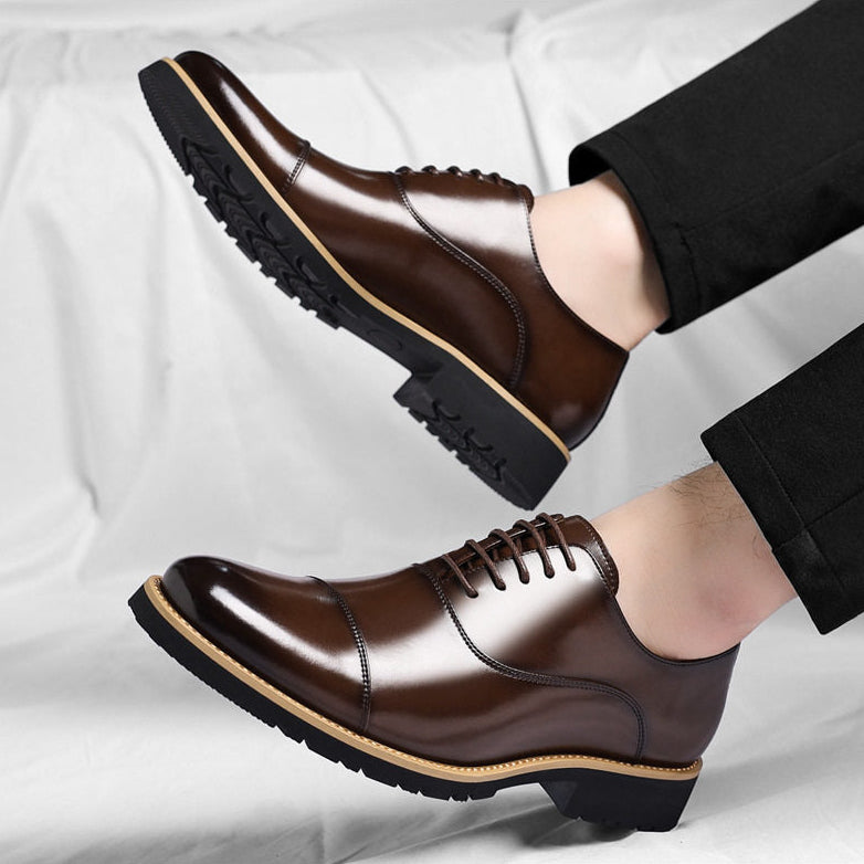 Luciano Genuine Leather Dress Shoes