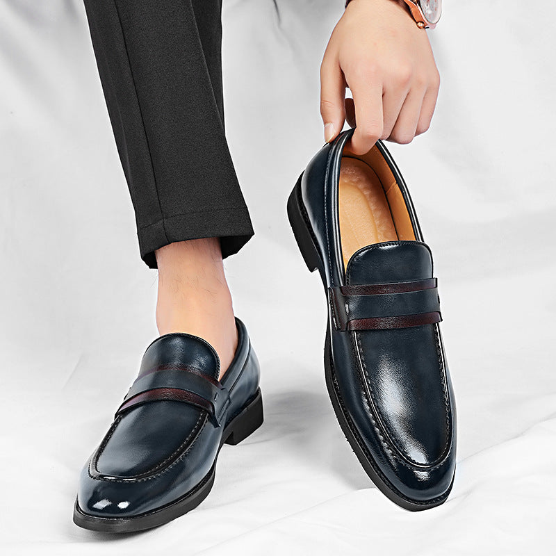 Lucca Genuine Italian Leather Slip-On Shoes